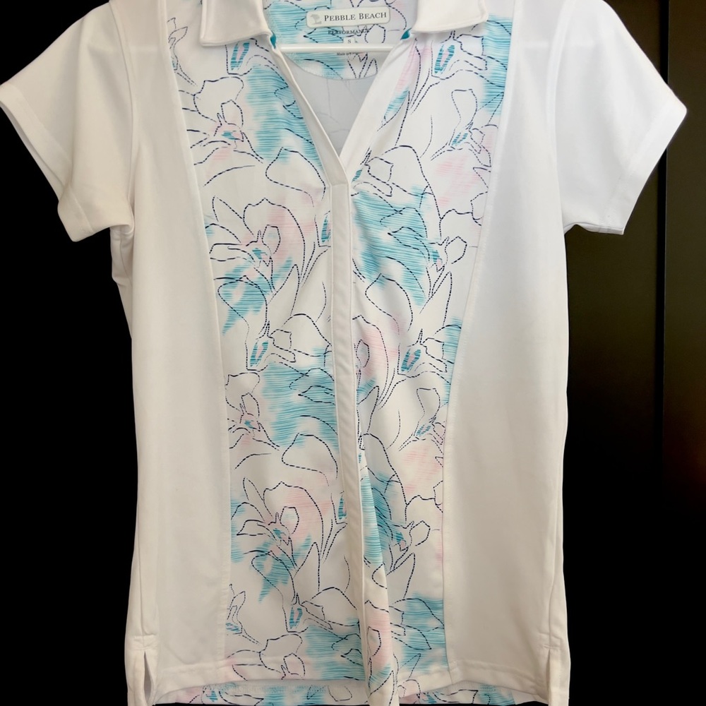 PEBBLE BEACH Performance Golf Shirt. Great condition, like new.